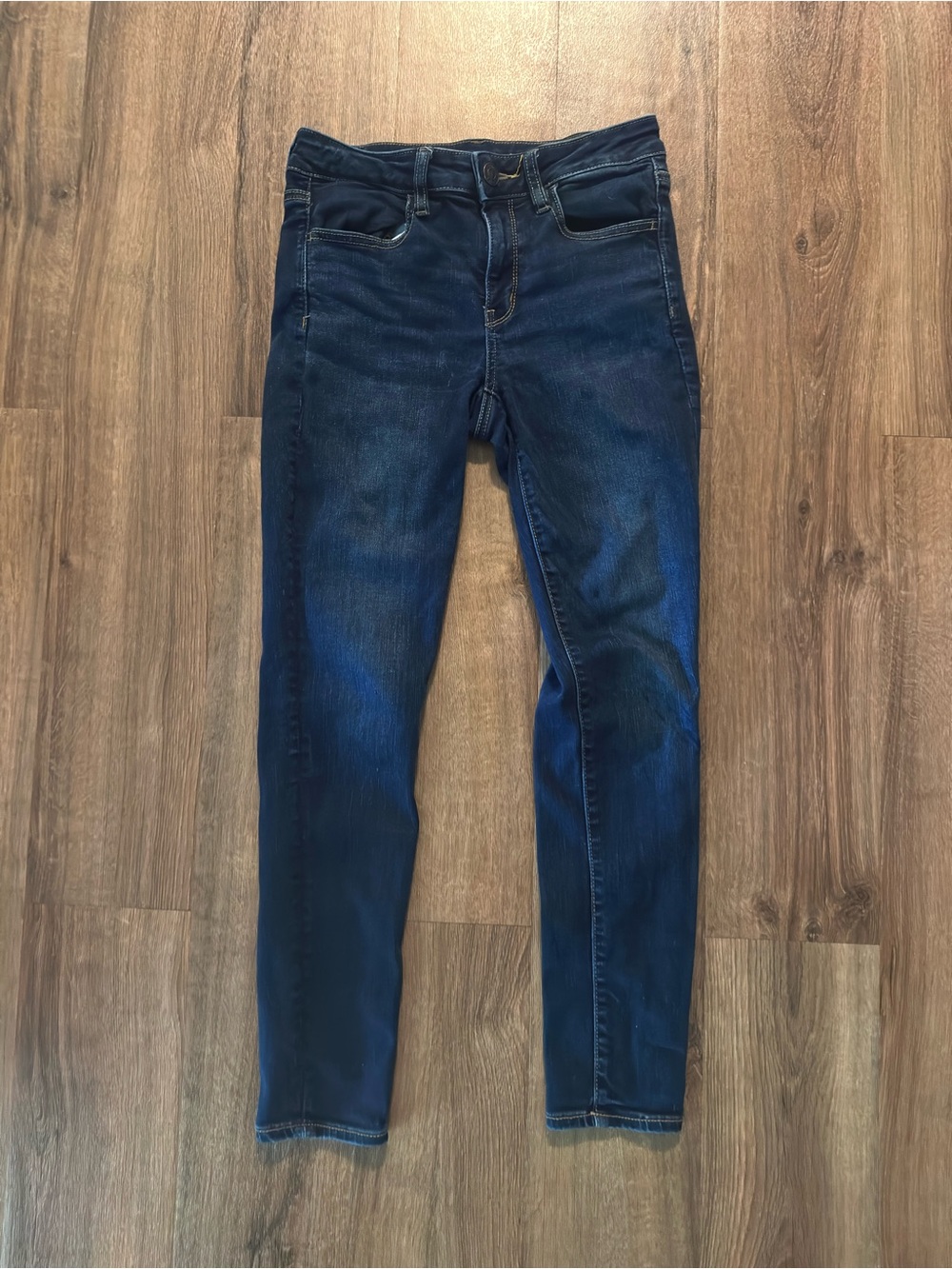 American Eagle Outfitters Dark Blue Skinny Jeans